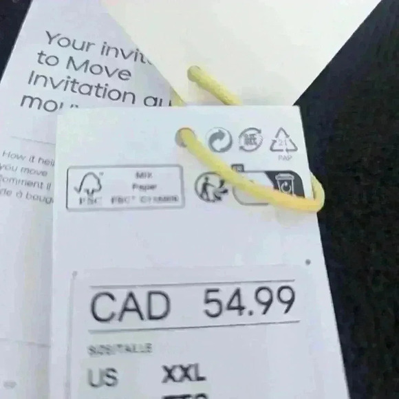 Men's H&M Move  Sweatshirt with Zipper Detail - size XXL NWT - Picture 6 of 7